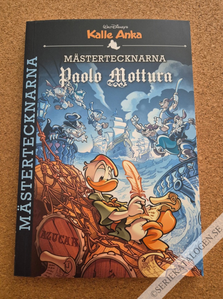 Framsida på Mästertecknarna Paolo Mottura (2025)