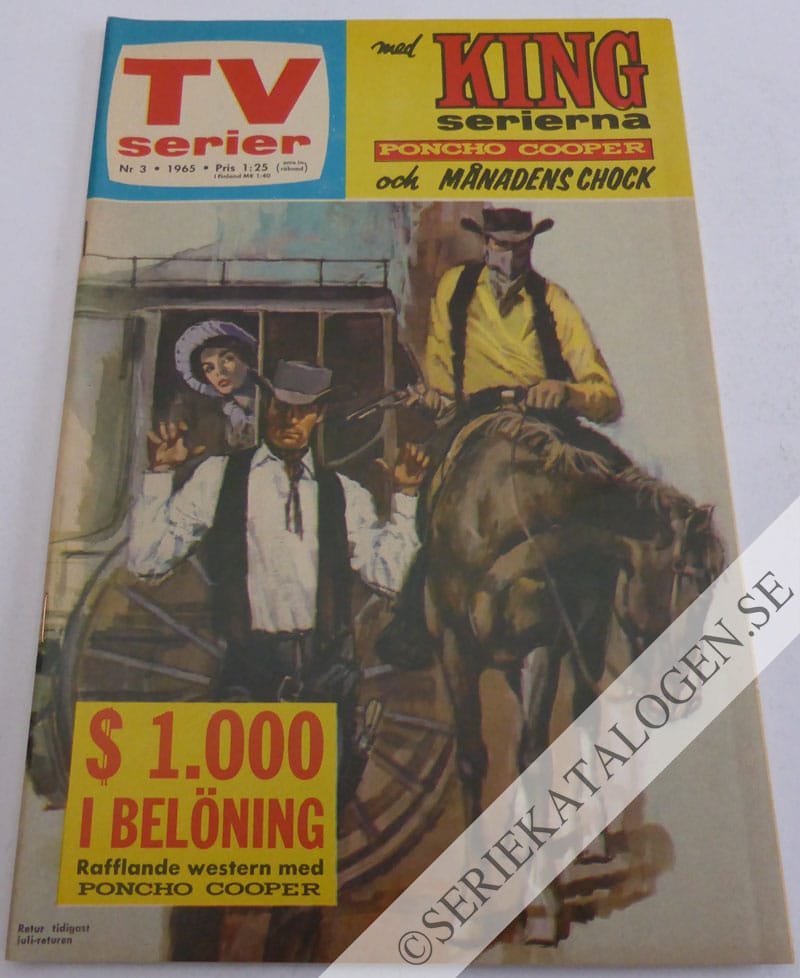 Framsida på TV-serier med Western och Hopalong #3 (1965)
