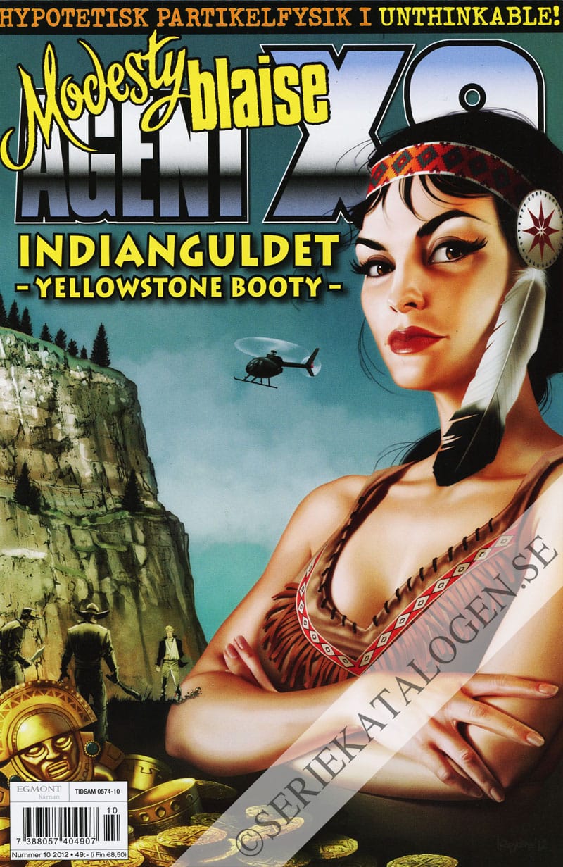 Framsida på Agent X9 #10 (2012)