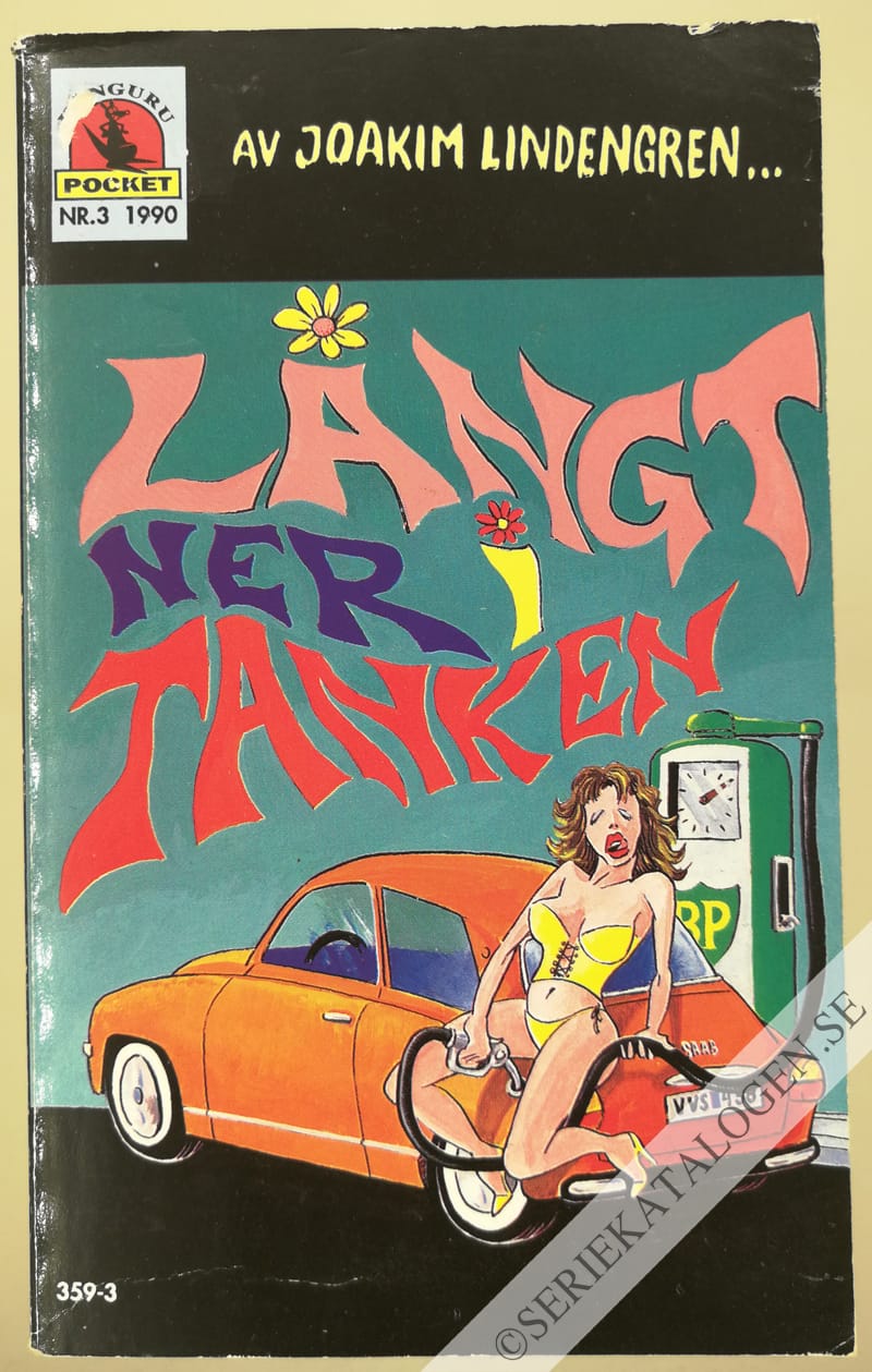 Framsida på Kängurupocket Långt ned i tanken (1990)
