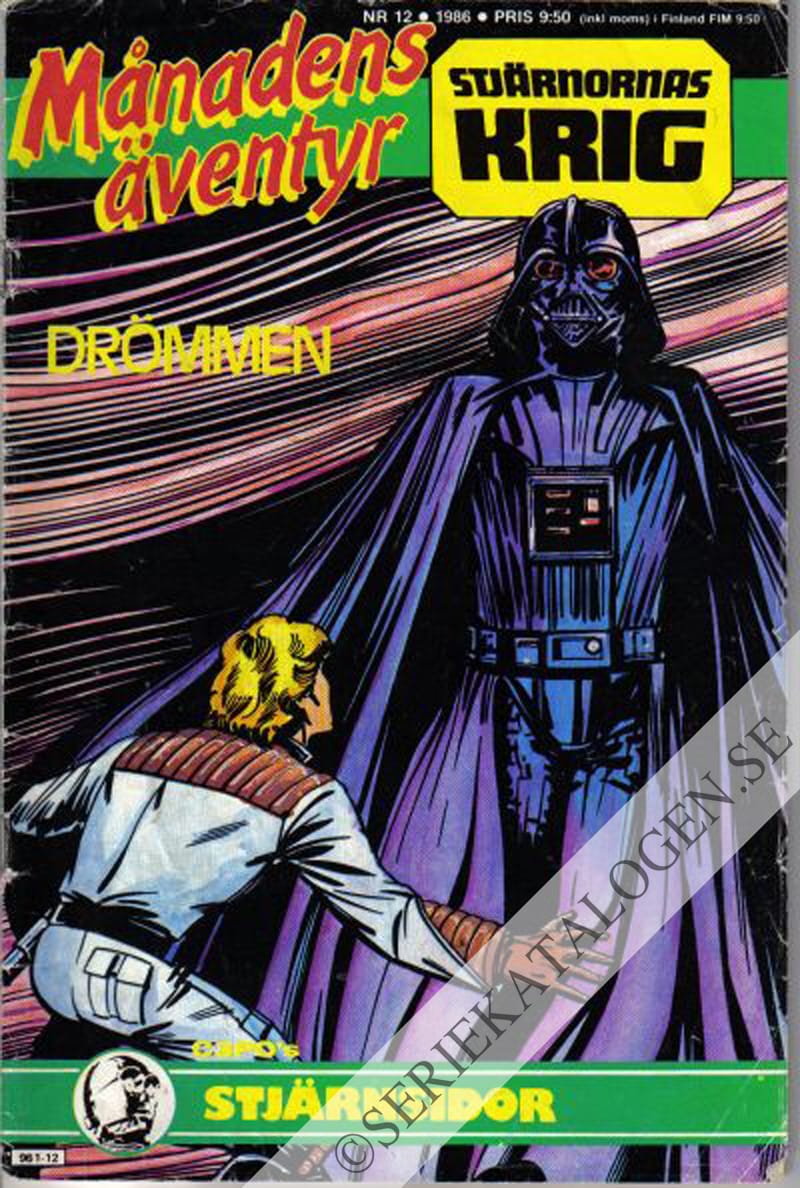 Framsida på Månadens äventyr #12 (1986)