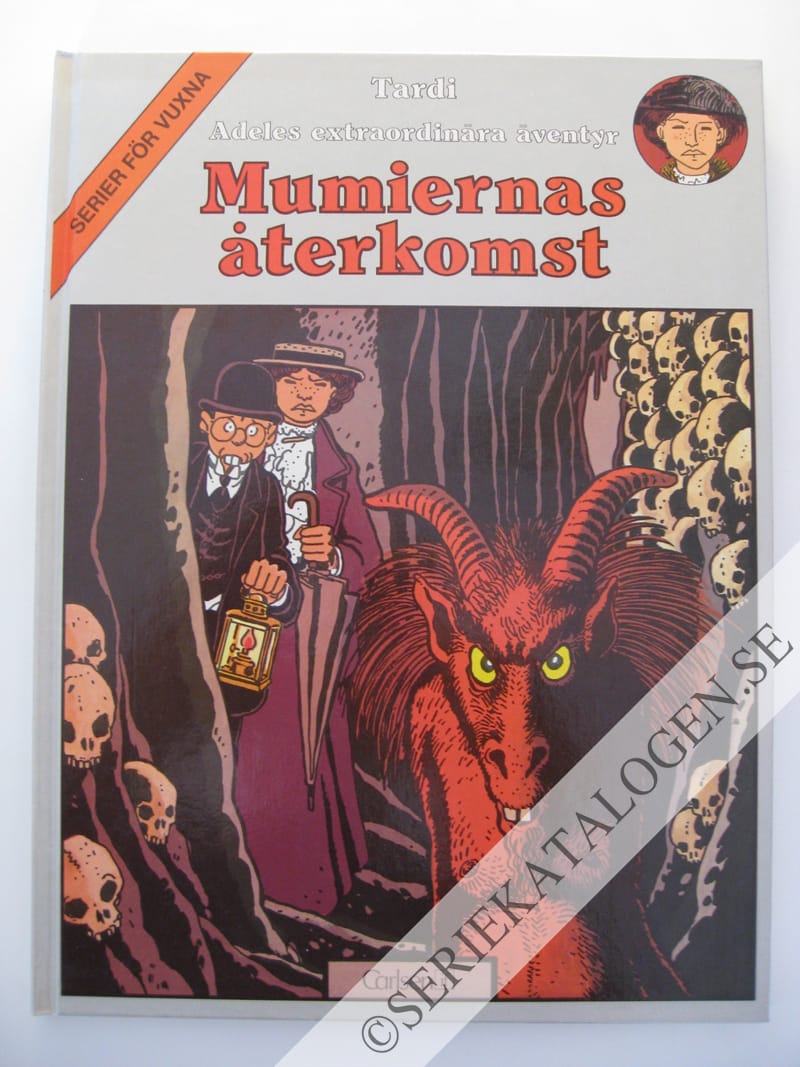 Framsida på Adeles extraordinära äventyr Mumiernas återkomst (1980)