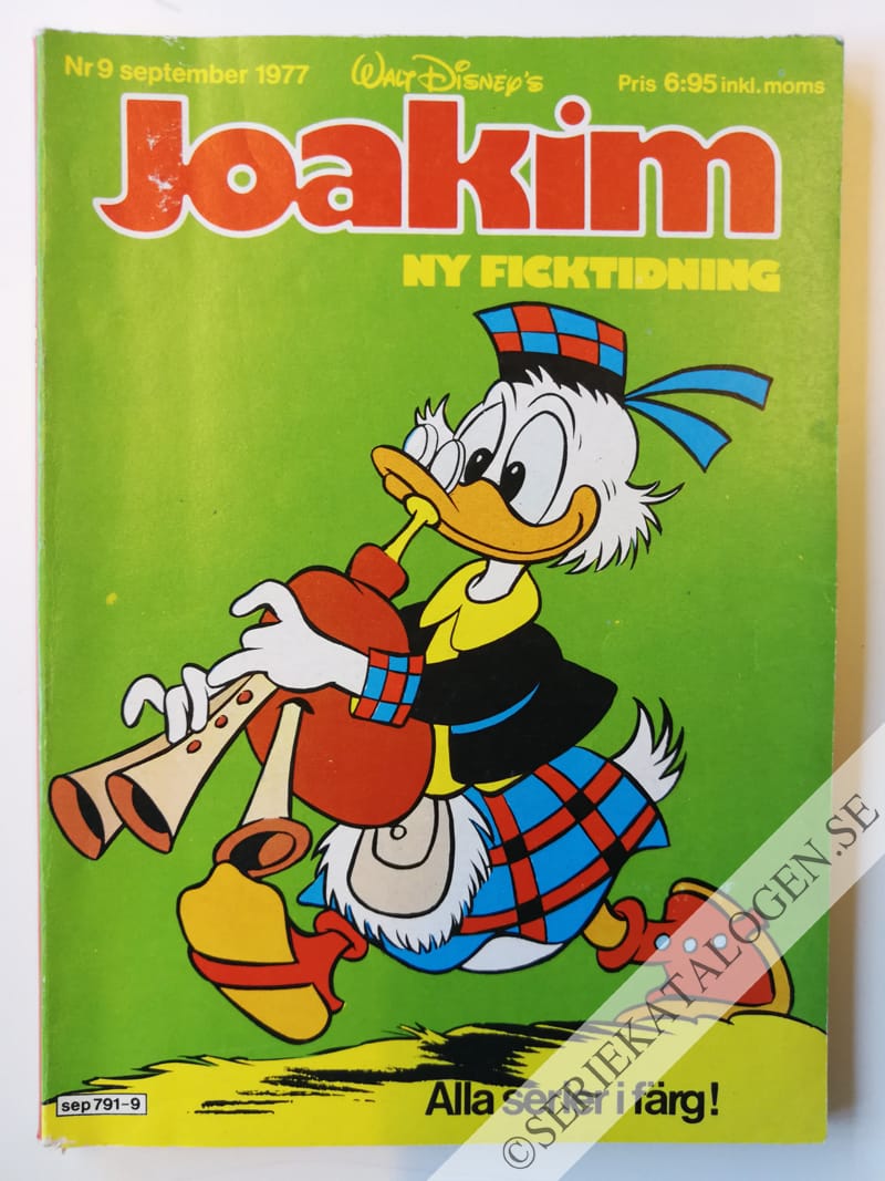 Framsida på Joakim #9 (1977)