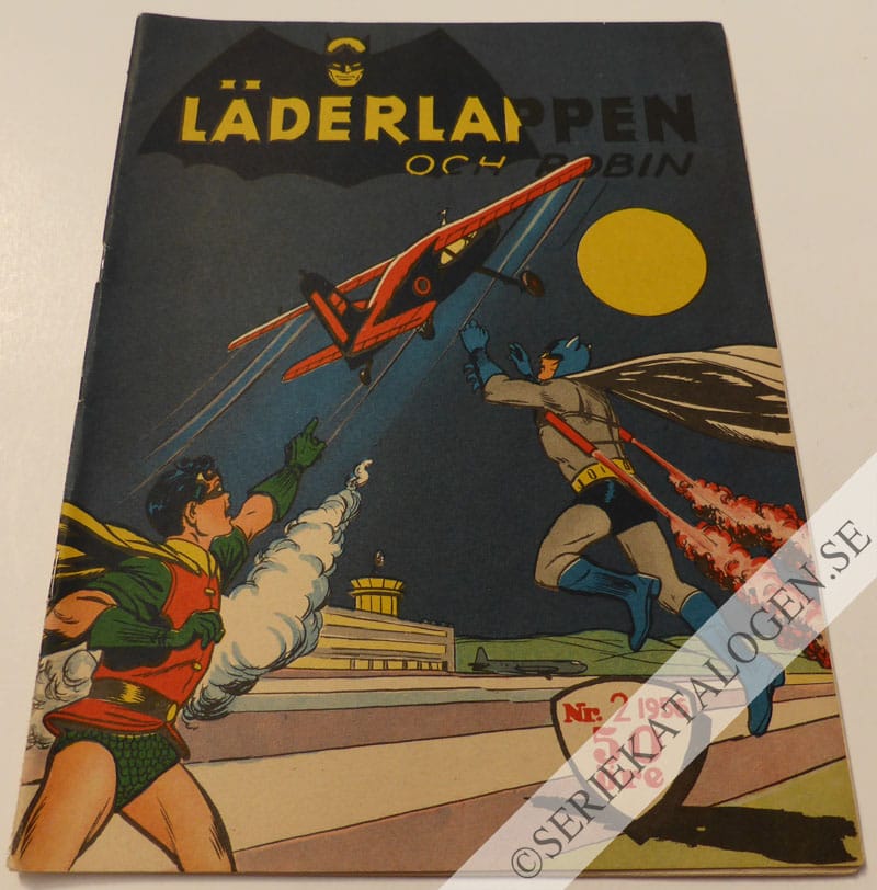 Framsida på Läderlappen och Robin #2 (1956)