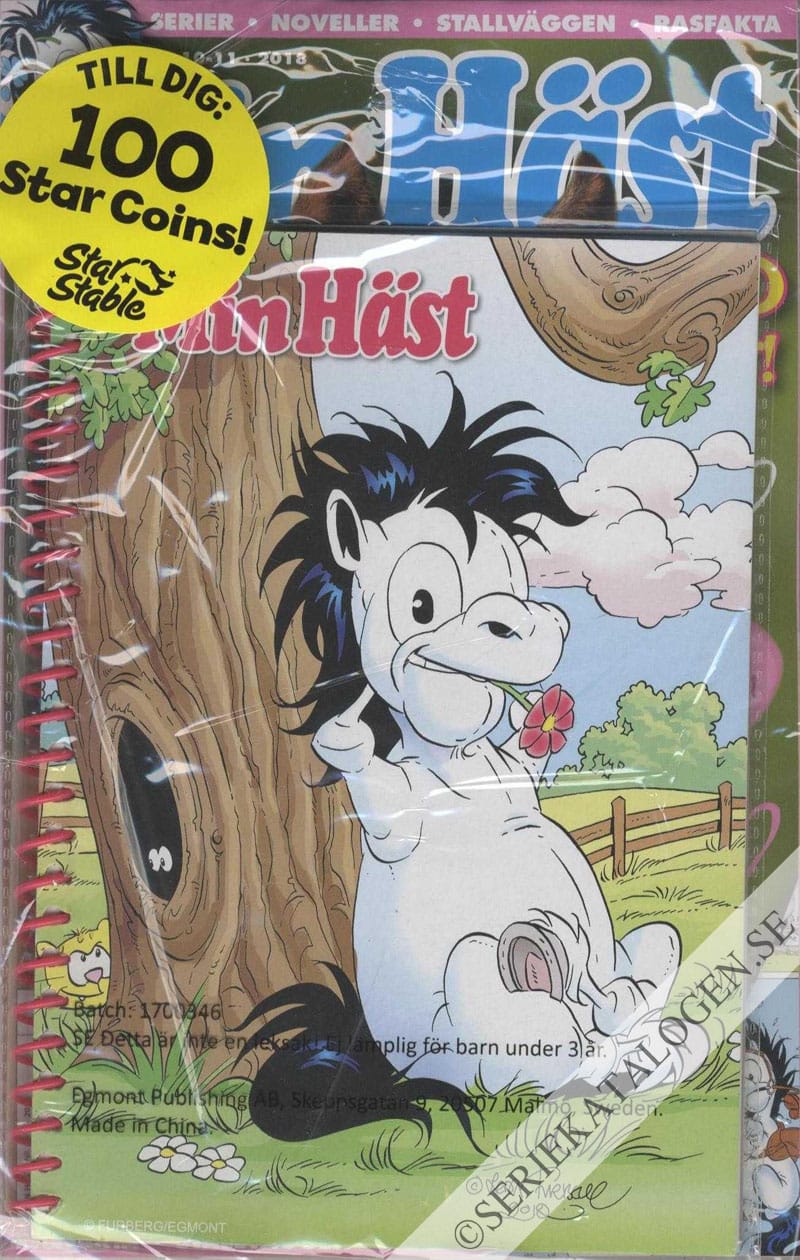 Framsida på Min häst #10-11 (2018)