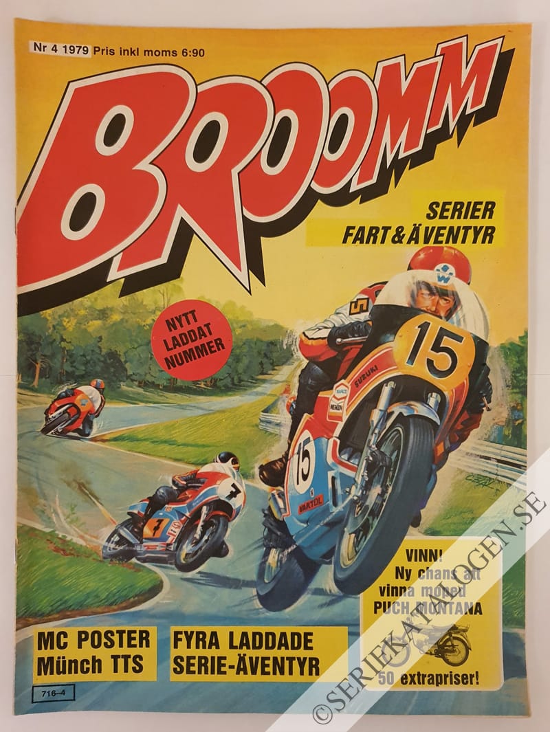 Framsida på Broomm #4 (1979)