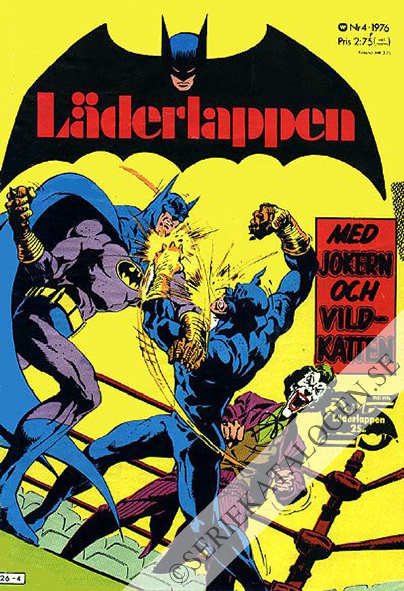 Framsida på Läderlappen och Robin #4 (1976)