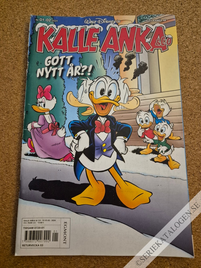 Framsida på Kalle Anka & C:o #1-2 (2024)
