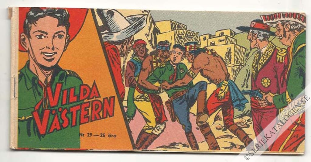 Framsida på Vilda Västern #29 (1957)