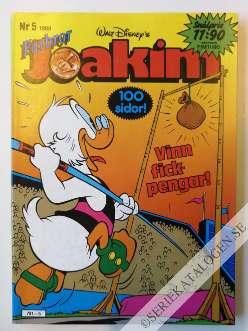 Framsida på Joakim #5 (1988)