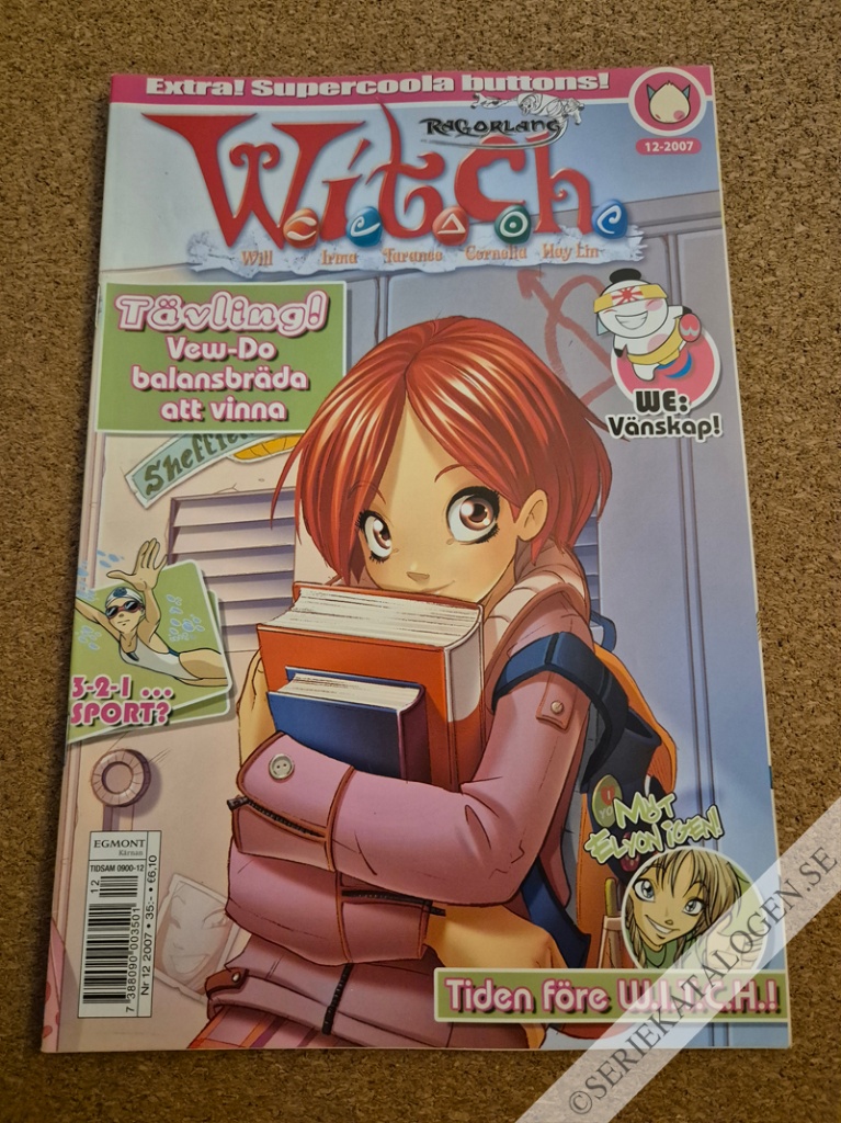 Framsida på W.i.t.c.h. #12 (2007)