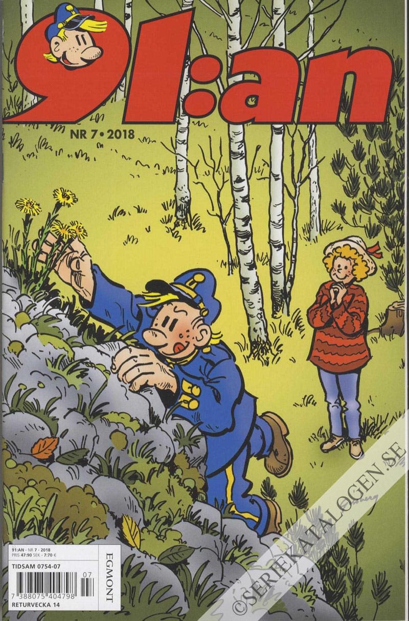 Framsida på 91:an #7 (2018)