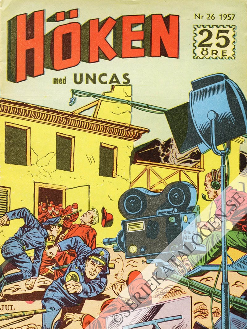 Framsida på Höken #26 (1957)