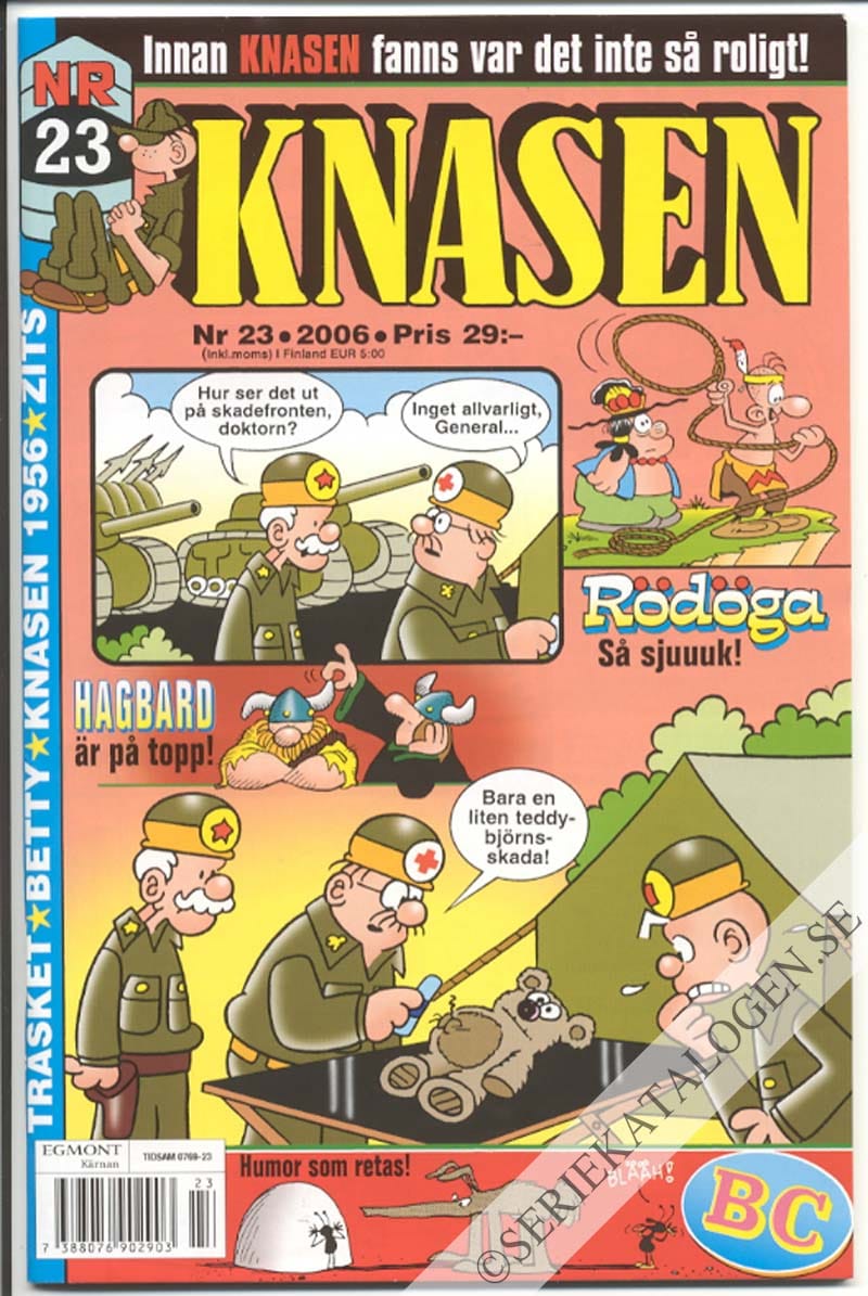 Framsida på Knasen #23 (2006)