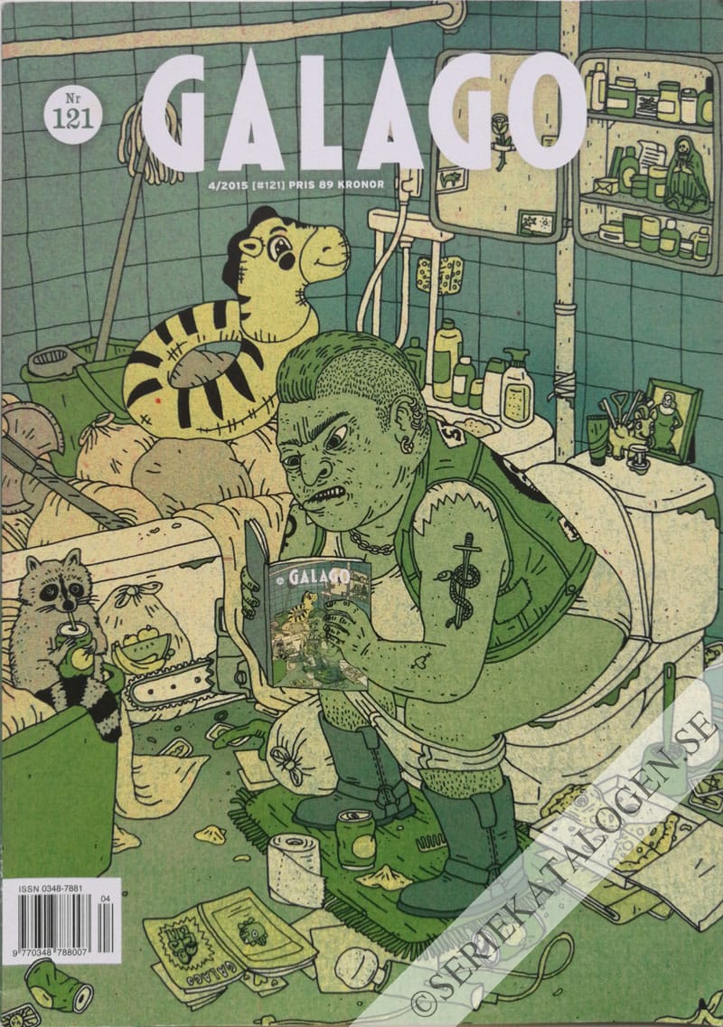Framsida på Galago #4 (2015)