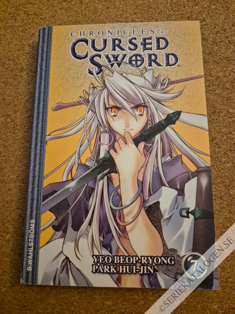 Framsida på Chronicles of the cursed sword #7 (2007)