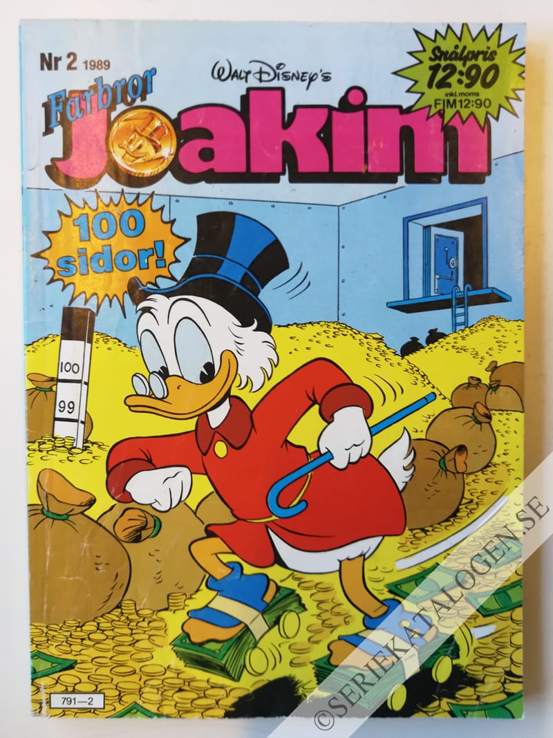 Framsida på Joakim #2 (1989)
