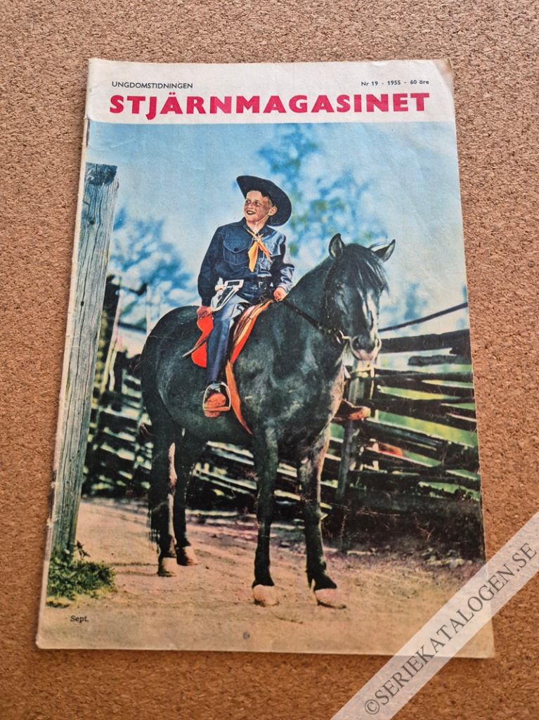 Framsida på Stjärnmagasinet #19 (1955)