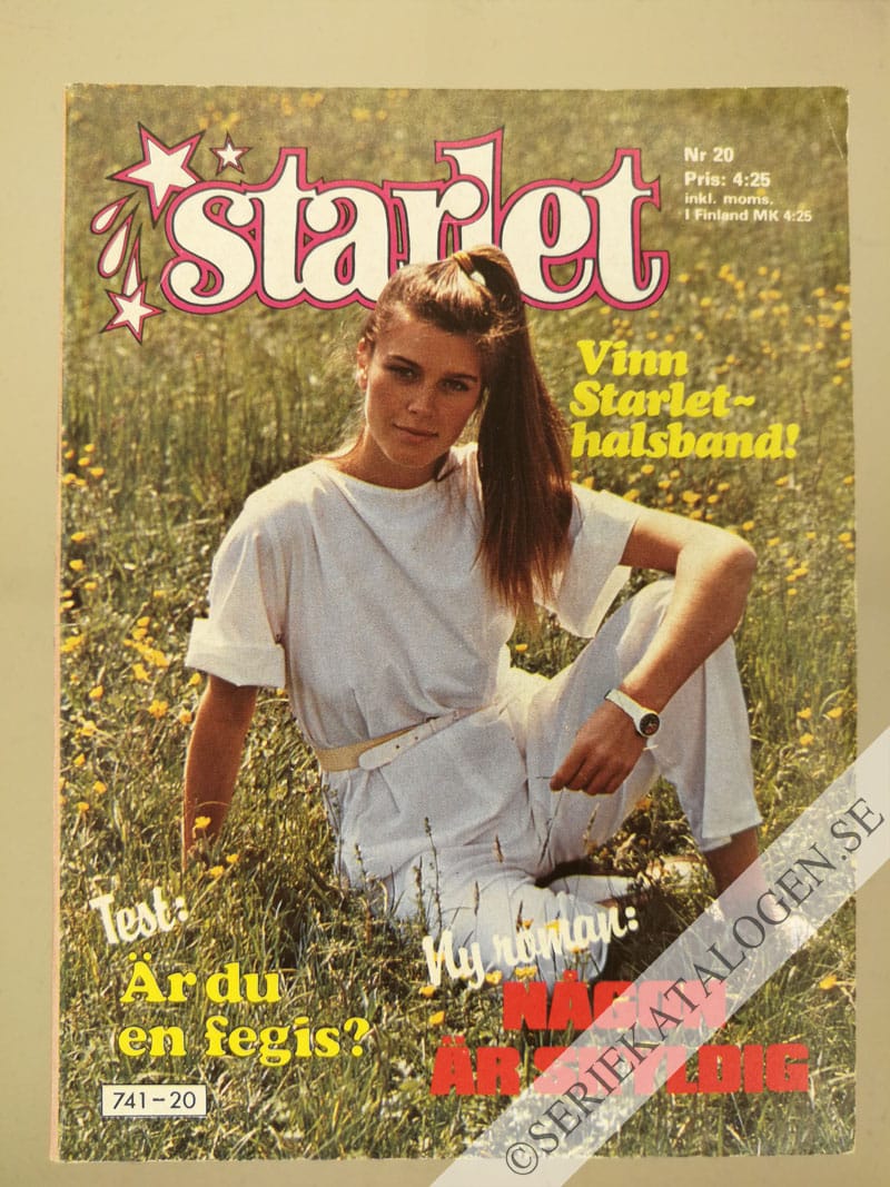 Framsida på Starlet #20 (1982)