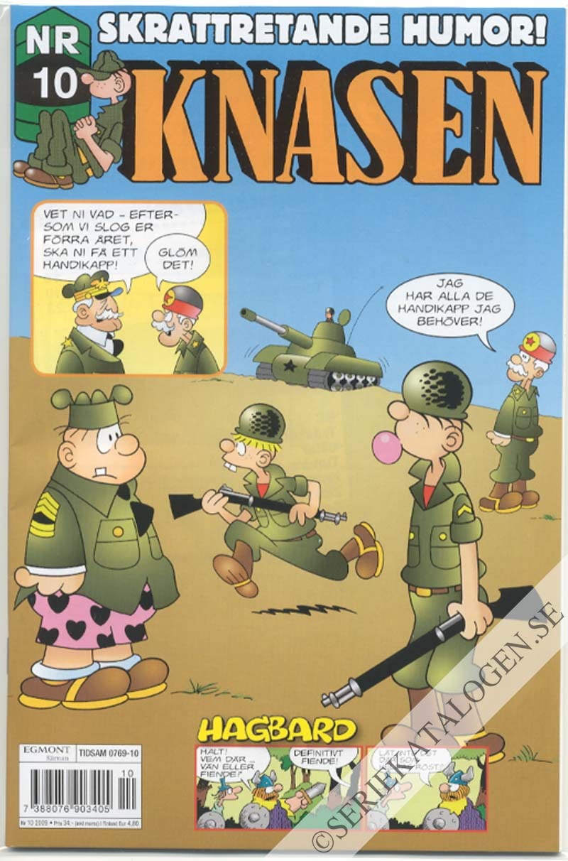 Framsida på Knasen #10 (2009)