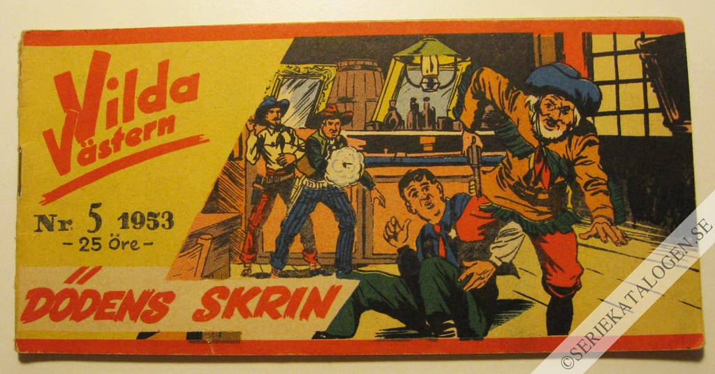 Framsida på Vilda Västern #5 (1953)