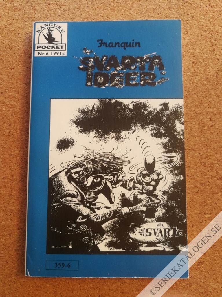 Framsida på Kängurupocket Svarta ideér (1991)