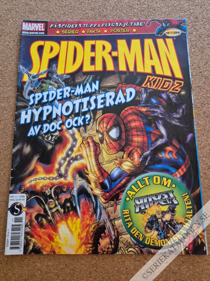 Framsida på Spider-Man Kidz #11 (2008)