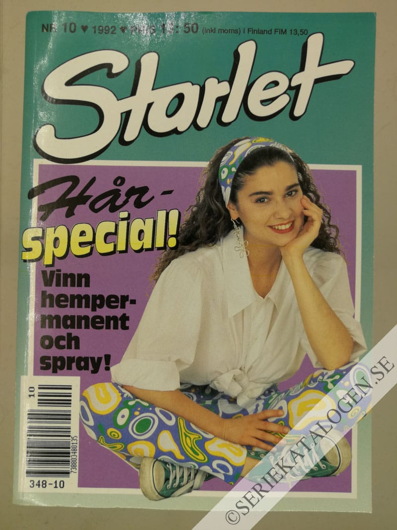 Framsida på Starlet #10 (1992)