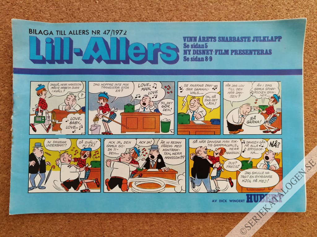 Framsida på Lill-Allers #47 (1972)