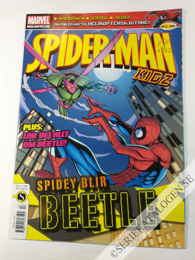 Framsida på Spider-Man Kidz #13 (2009)