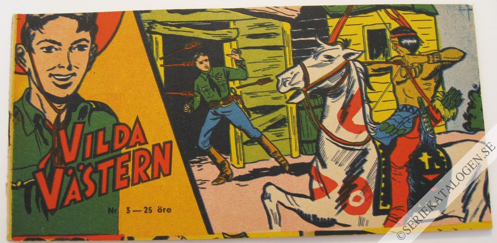 Framsida på Vilda Västern #3 (1956)