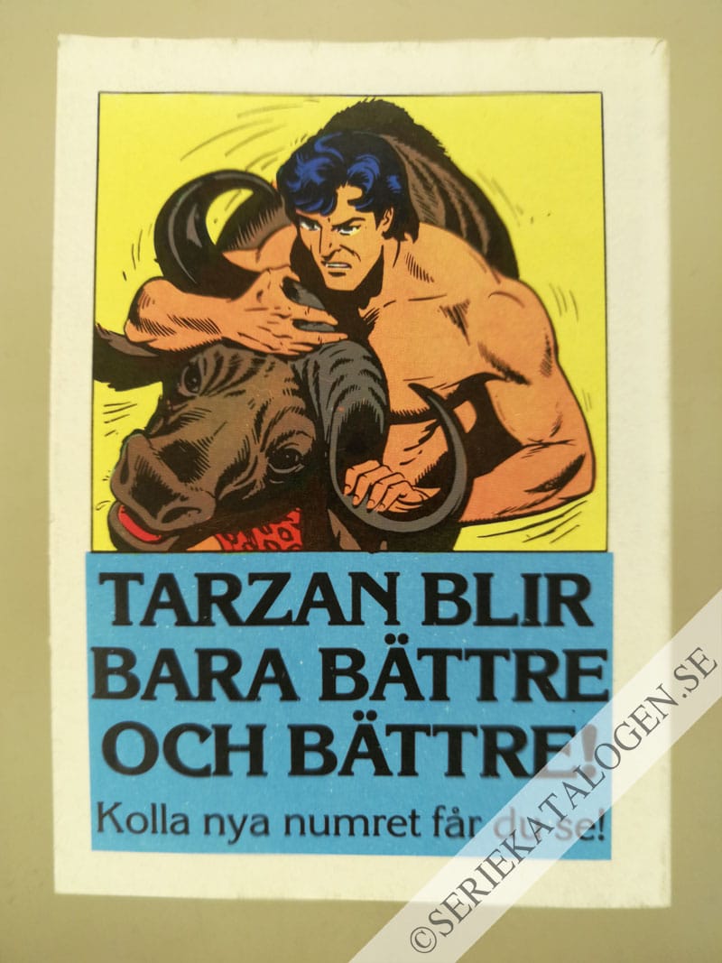 Baksida på Slåss för äran (1986)