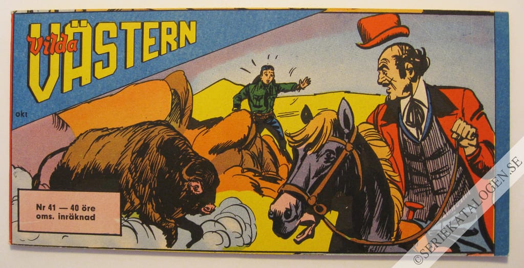 Framsida på Vilda Västern #41 (1965)