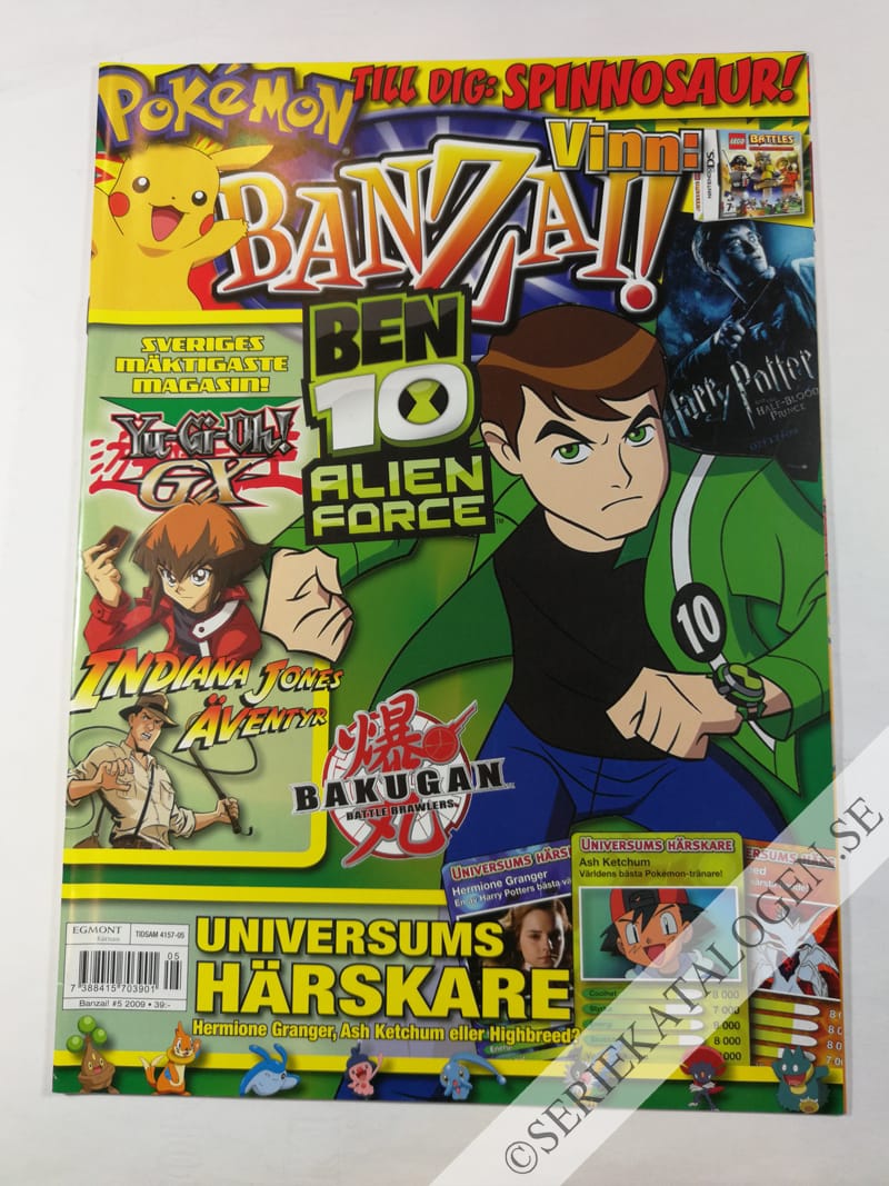 Framsida på Banzai! #5 (2009)