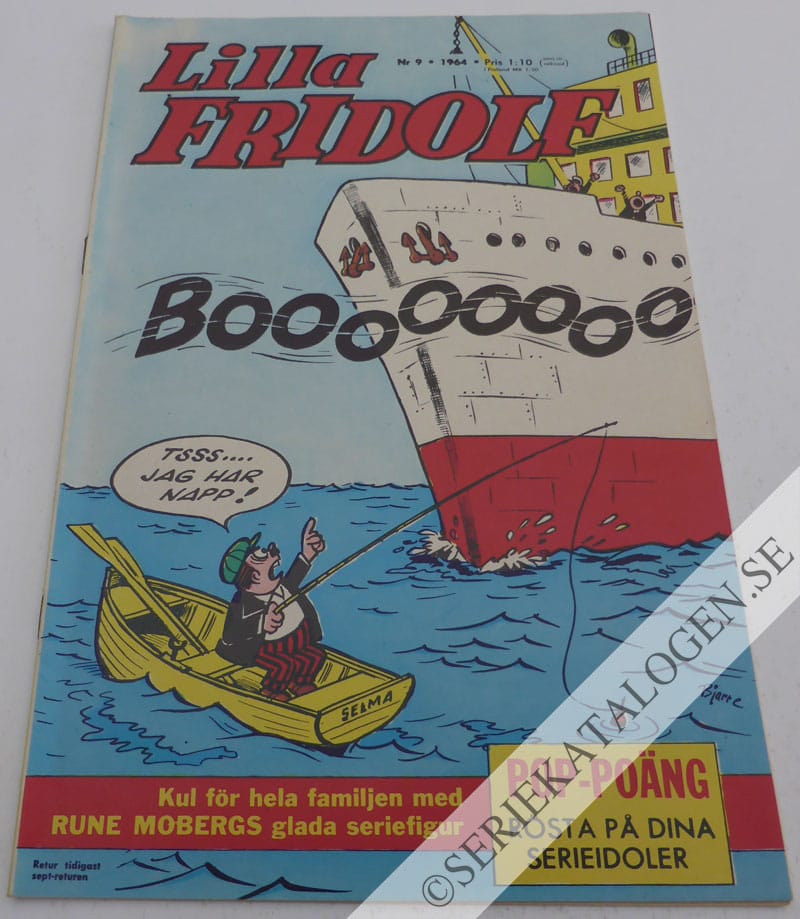 Framsida på Lilla Fridolf #9 (1964)