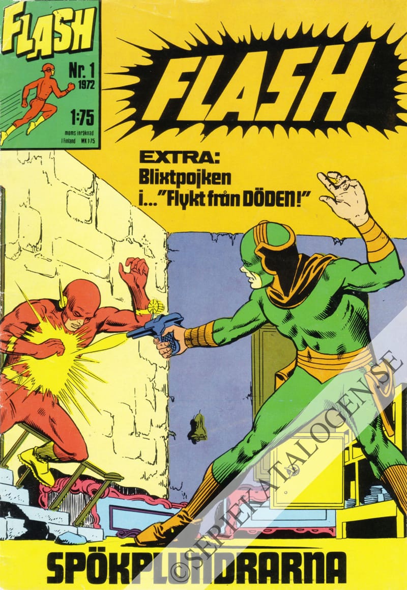 Framsida på Flash #1 (1972)