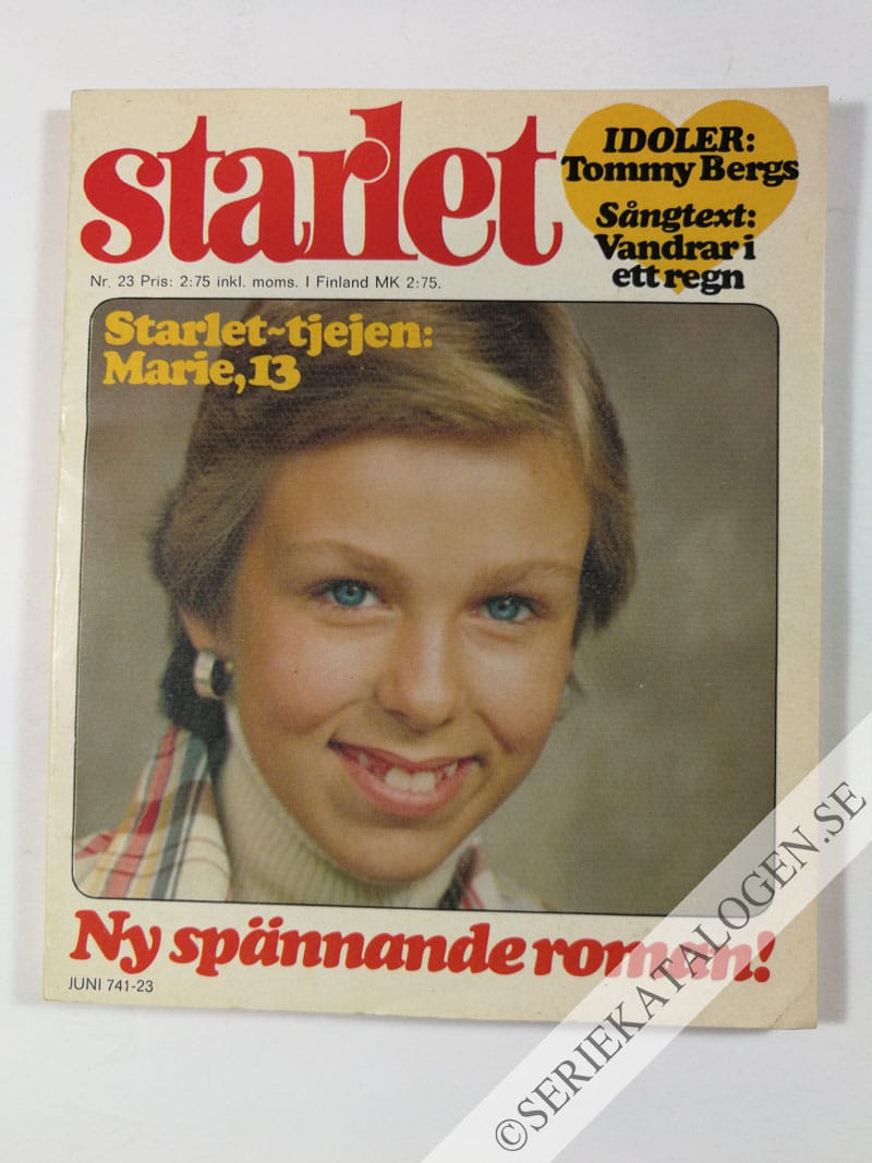 Framsida på Starlet #23 (1976)