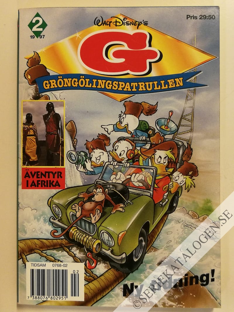 Framsida på Gröngölingspatrullen #2 (1997)