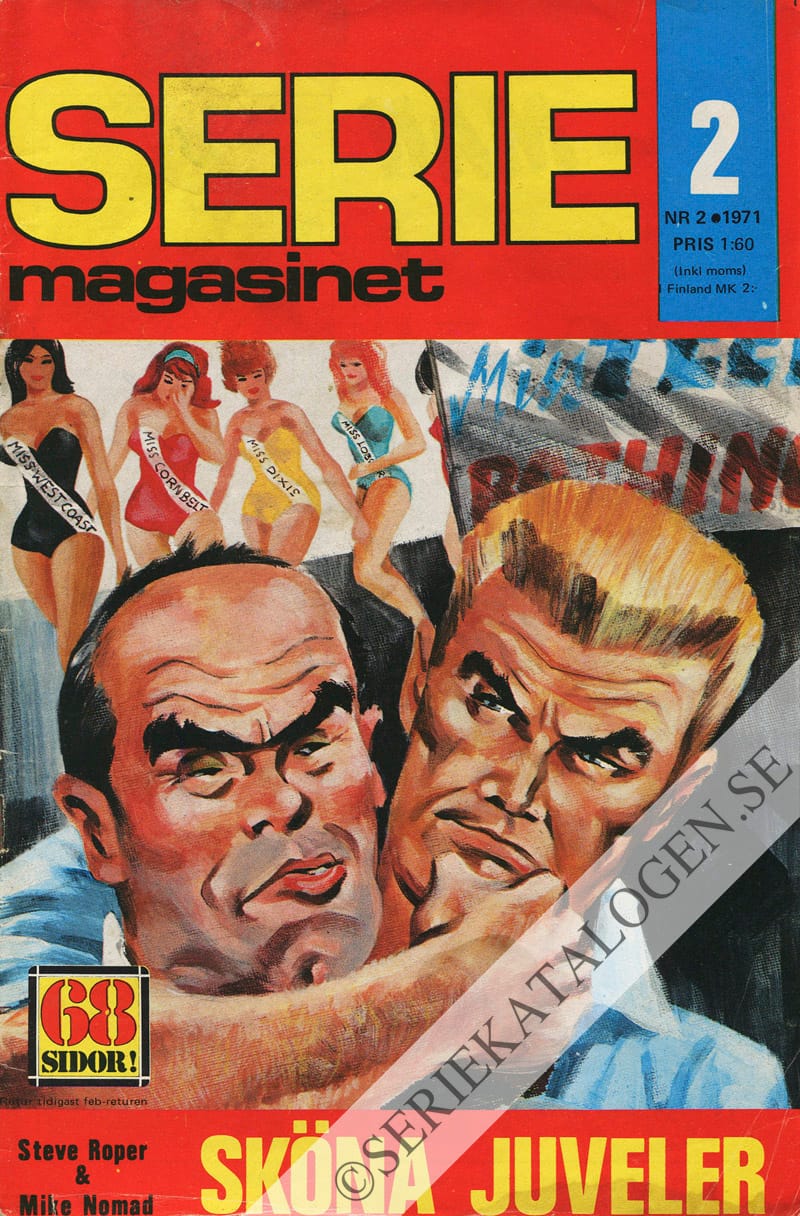 Framsida på Seriemagasinet #2 (1971)