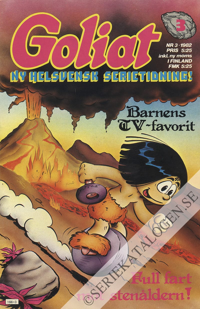 Framsida på Goliat #3 (1982)