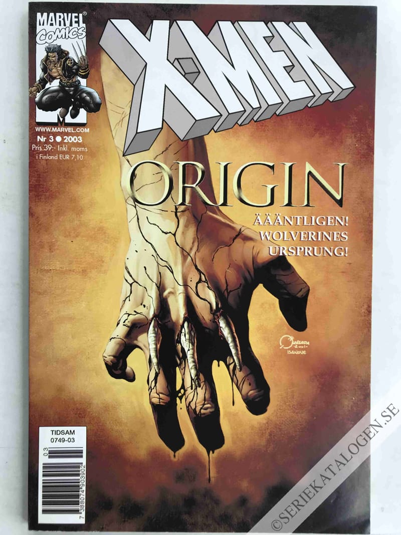 Framsida på X-Men #3 (2003)