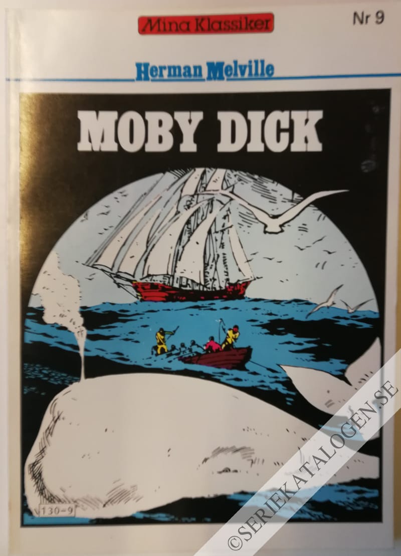 Framsida på Mina klassiker Moby Dick (1979)