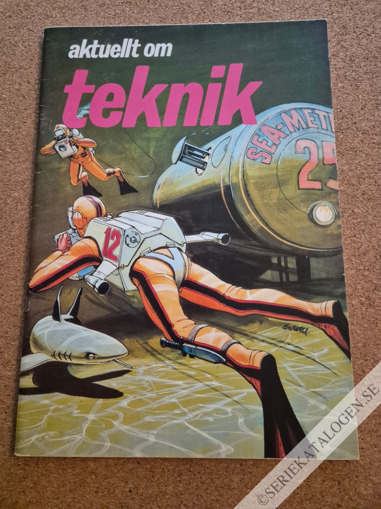 Framsida på Aktuellt om teknik #2 (1976)