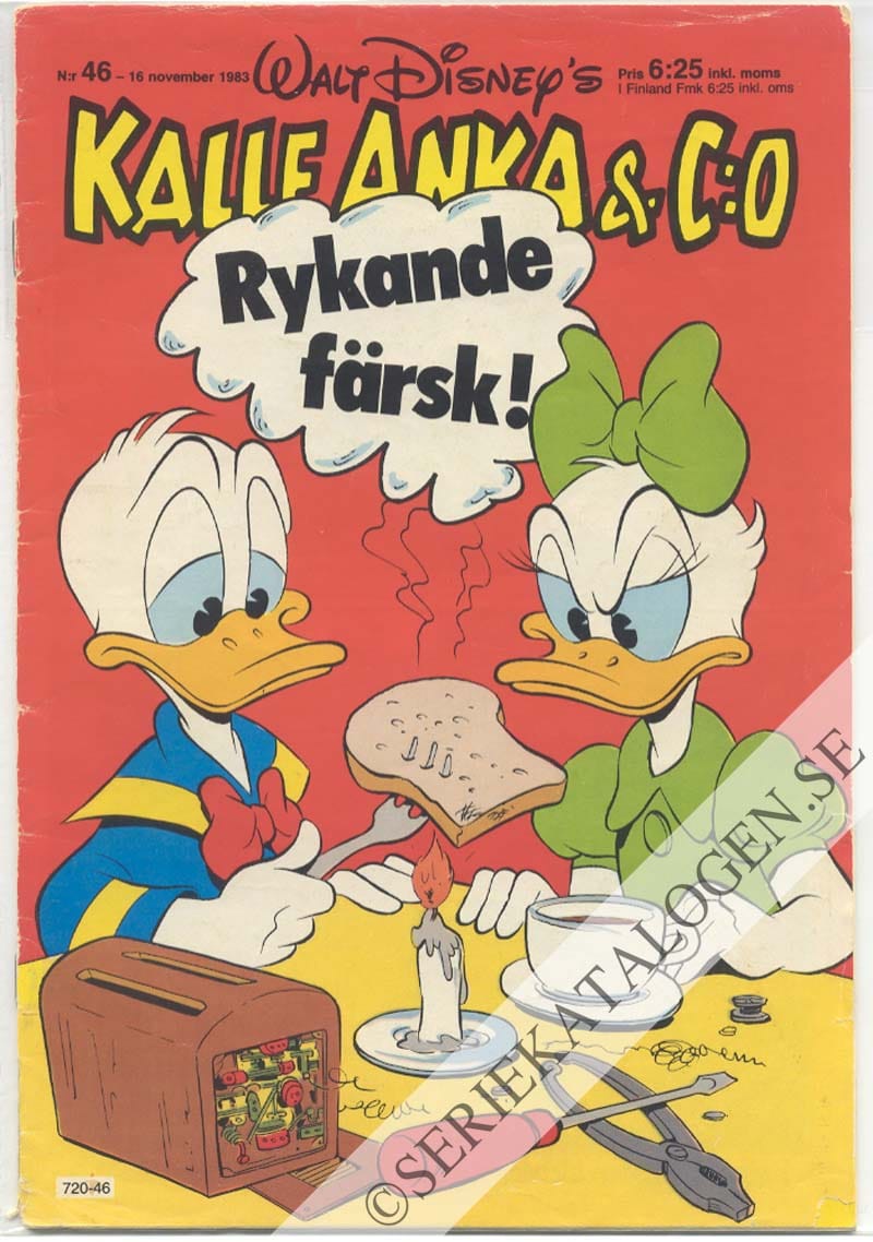 Framsida på Kalle Anka & C:o #46 (1983)
