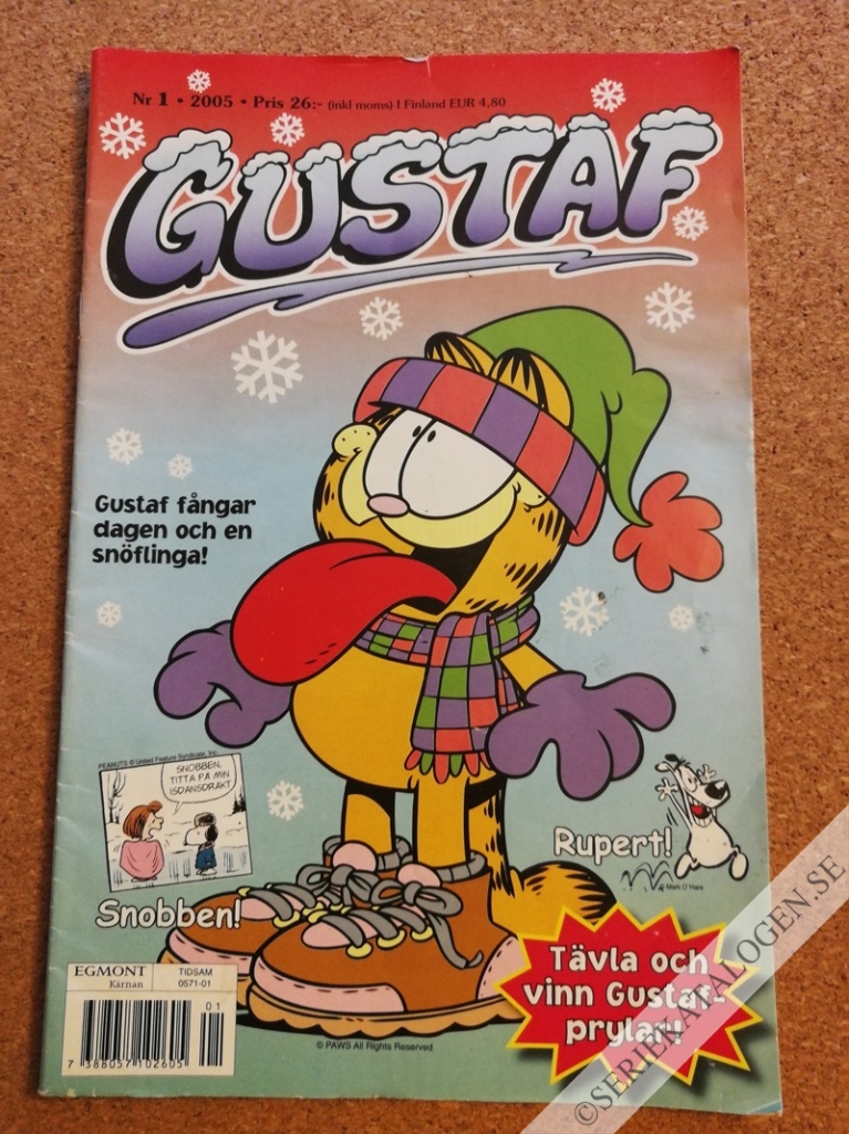 Framsida på Gustaf #1 (2005)