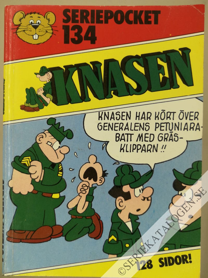 Framsida på Seriepocket #134 - Knasen (1983)