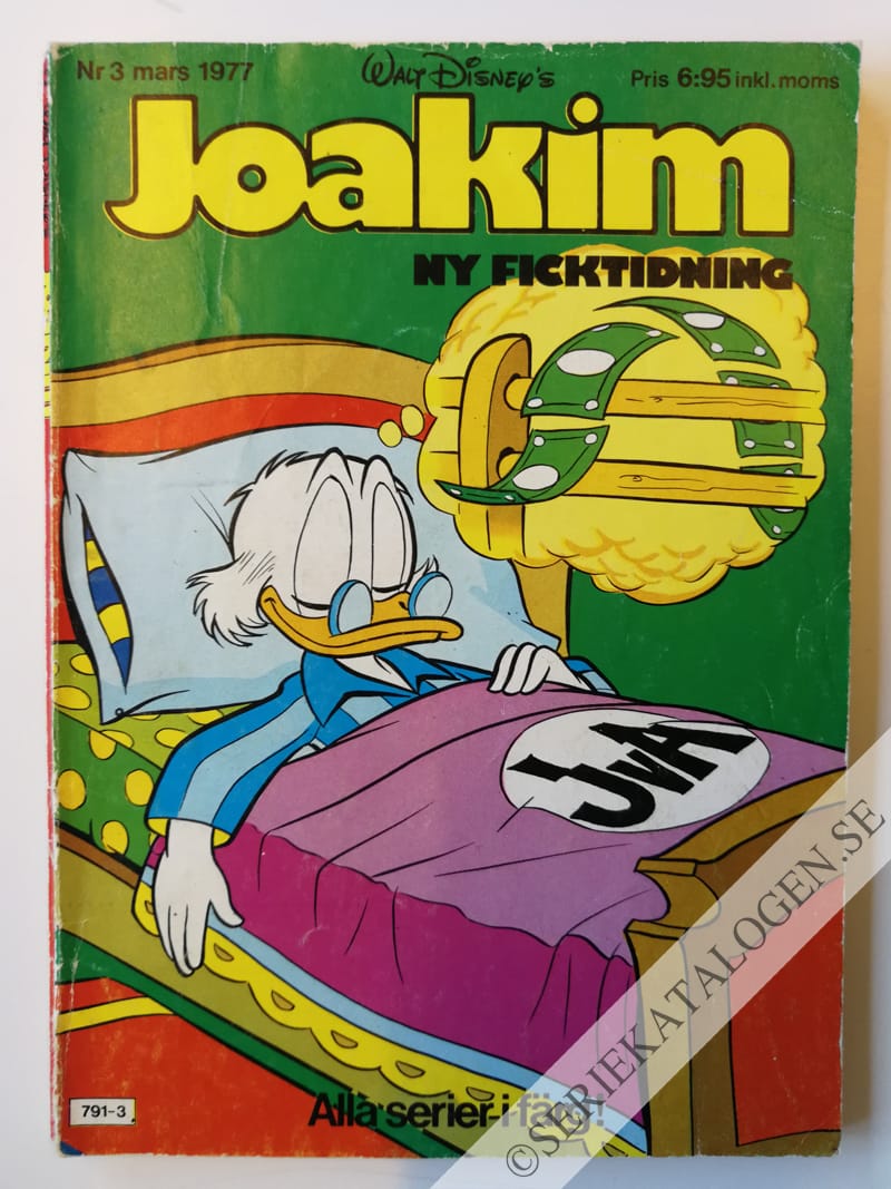 Framsida på Joakim #3 (1977)