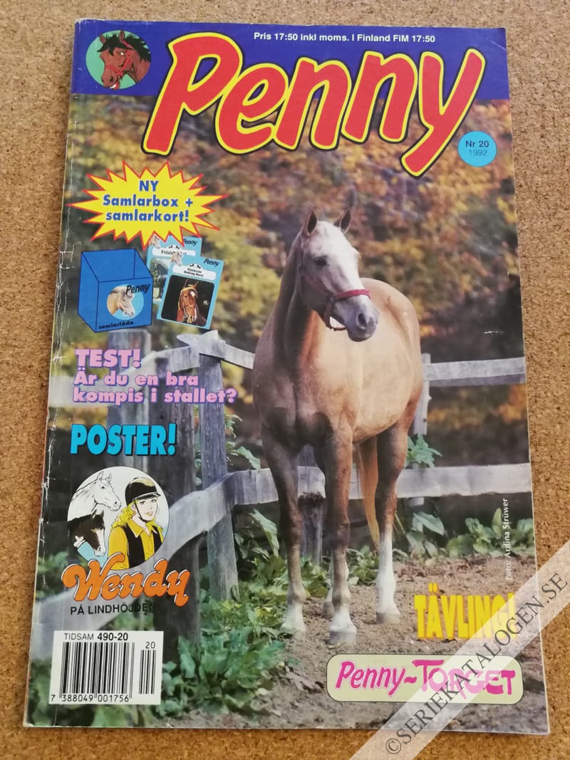 Framsida på Penny #20 (1992)