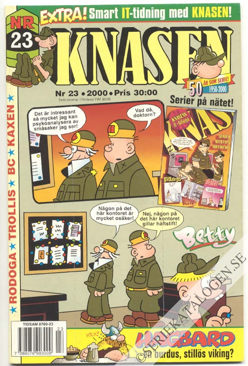 Framsida på Knasen #23 (2000)