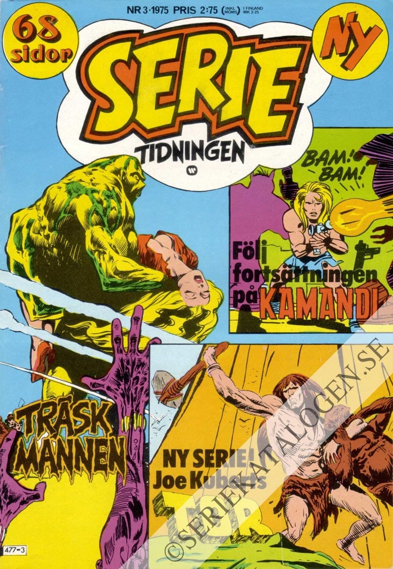 Framsida på Serietidningen #3 (1975)